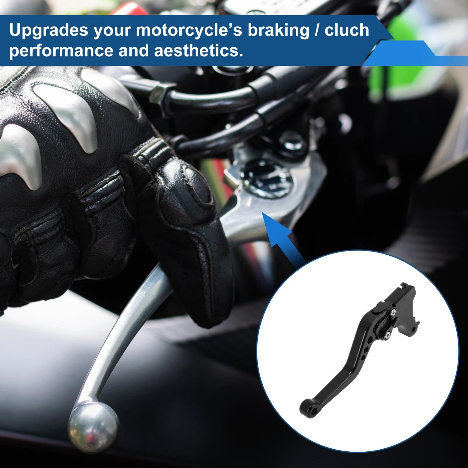 Adjustable Short Brake Clutch Lever Pair for BMW F650GS (2008–2012)