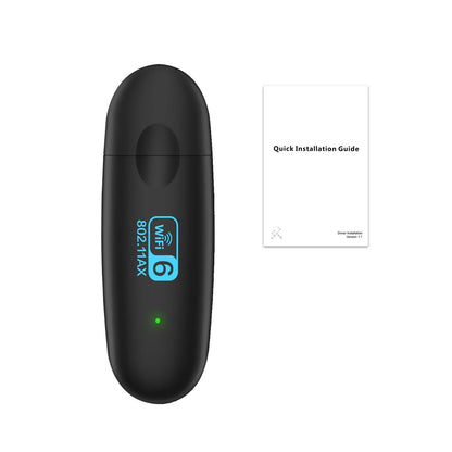WiFi 6 USB Adapter for Windows 10/11 PC Laptop (2.4G/5G)