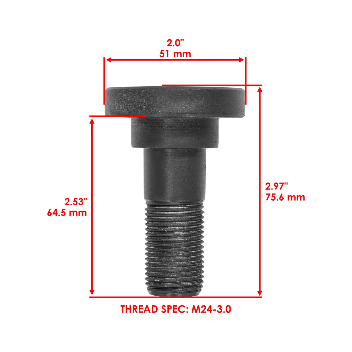Blade Bolt Replacement for Bush Hog RZ60 RZ160 RZ160 BD90 (2000–2010)