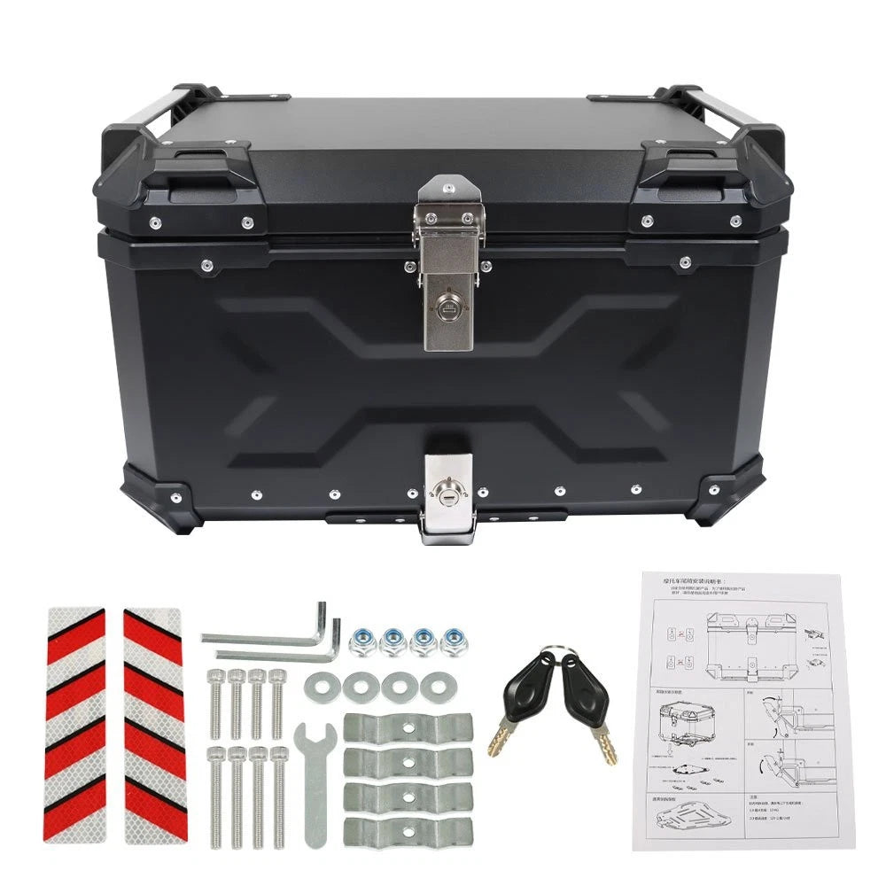 65L Waterproof Motorcycle Top Case for Scooter (Universal Fit)