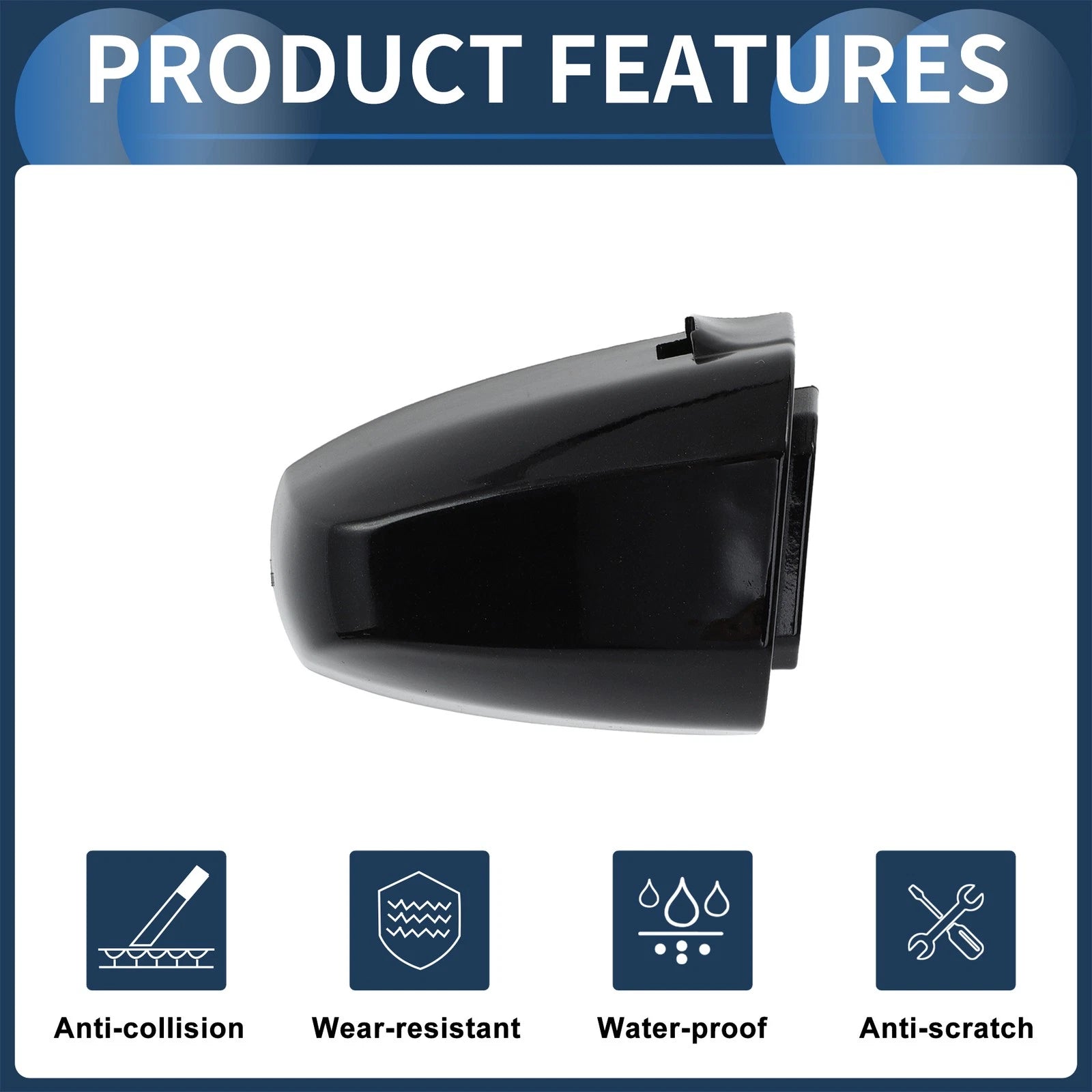 Door Handle Cover Front Left OEM Replacement for BMW X1 X2 X5 (2015–2018)