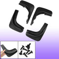 Front Rear Full Pair Plastic Splash Guards Flaps for Volkswagen Golf 6 (2009–2013)