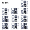 10x Carburetor Rebuild Kit for Poulan Pro 3400 3700 3800 4000 (WT-875-A)