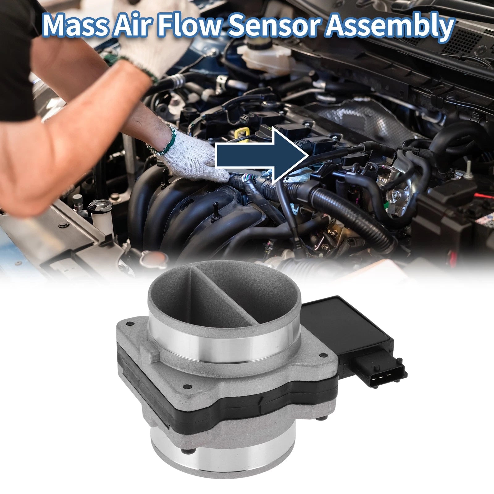 Mass Air Flow Sensor No. 55557008 for Saab 9-3 (1998–2003)