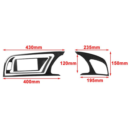 4X RHD Instrument Panel Cluster Trim for Audi A5 RS5 S5 (2008–2017)