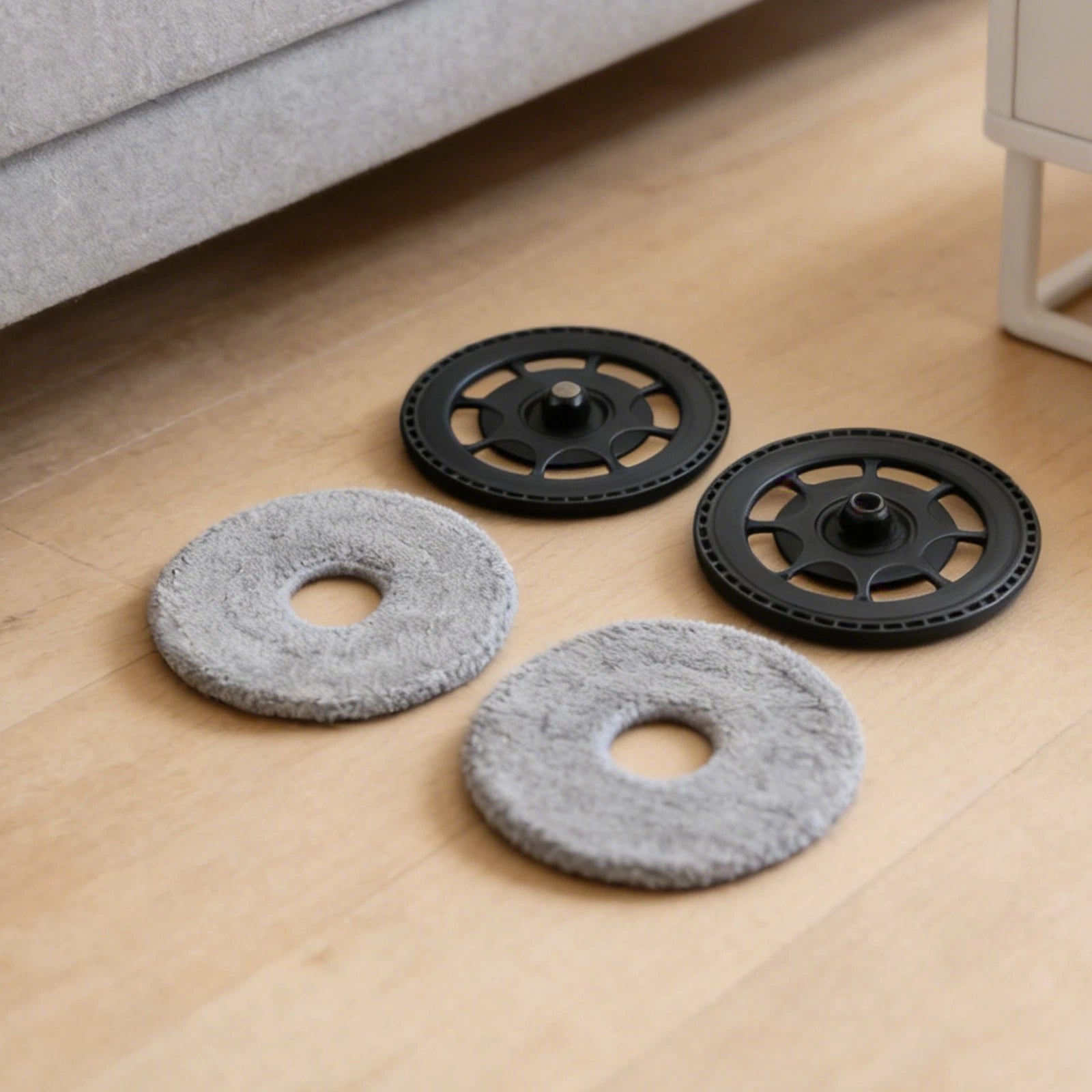 Mop Bracket Kit with Microfiber Pads for Mop Models