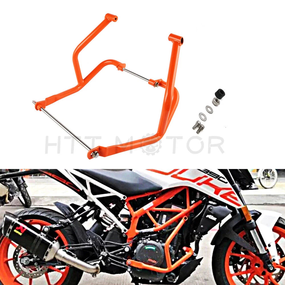 Engine Sides Crash Bar Frame Bumper Guard for KTM Duke 250 390 (2017–2018)