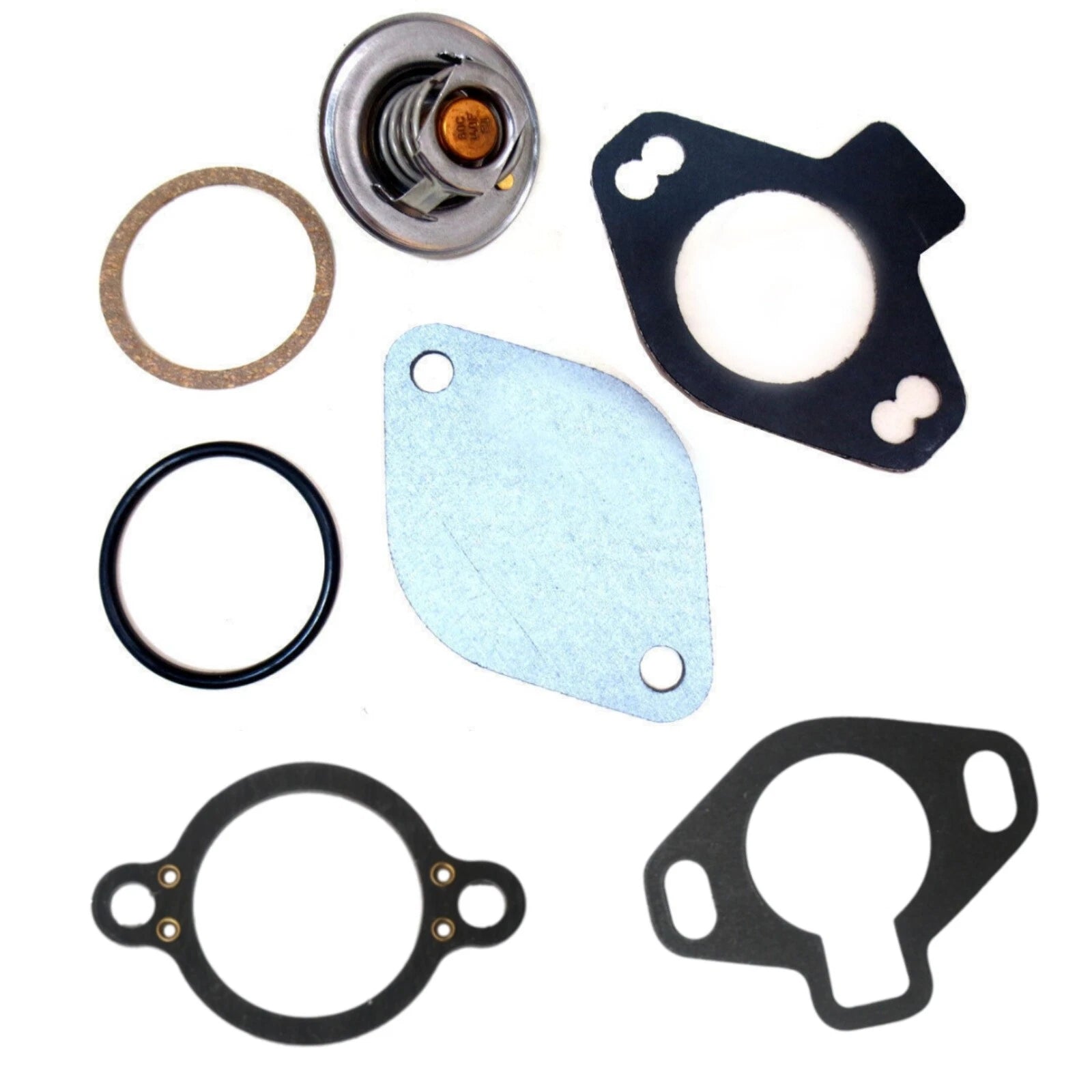 Thermostat Kit 140º for MerCruiser (RO: 8M0089715, 807252T4, 807252Q4, 18-3668)