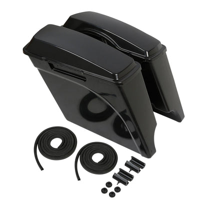 5" Stretched Extended Hard Saddlebags for Harley Touring (1993–2013)