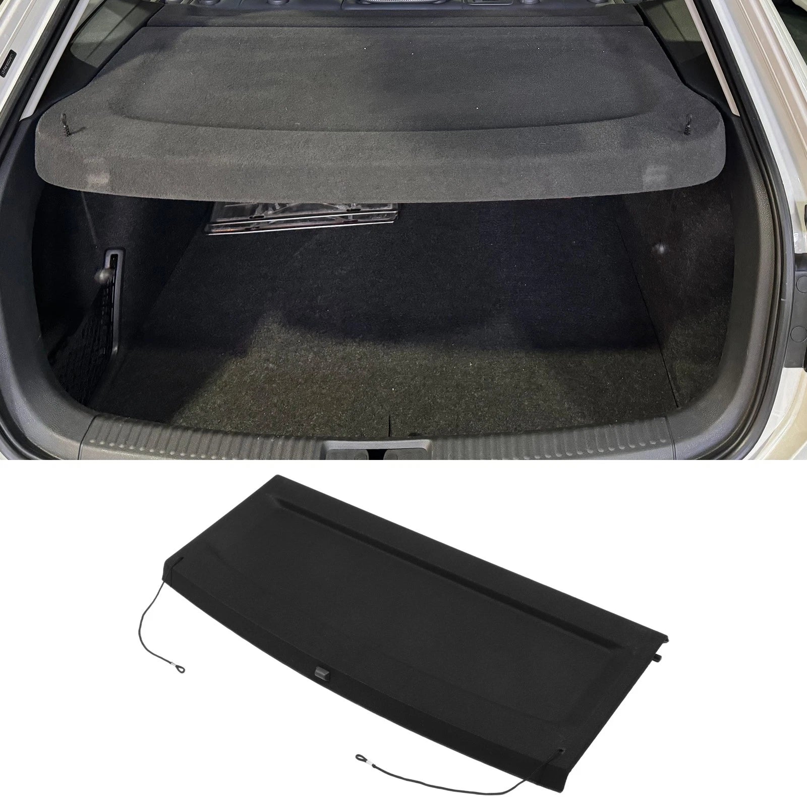 Parcel Shelf Boot Load Cover for Volkswagen Polo 2011–2018 Cargo Cover