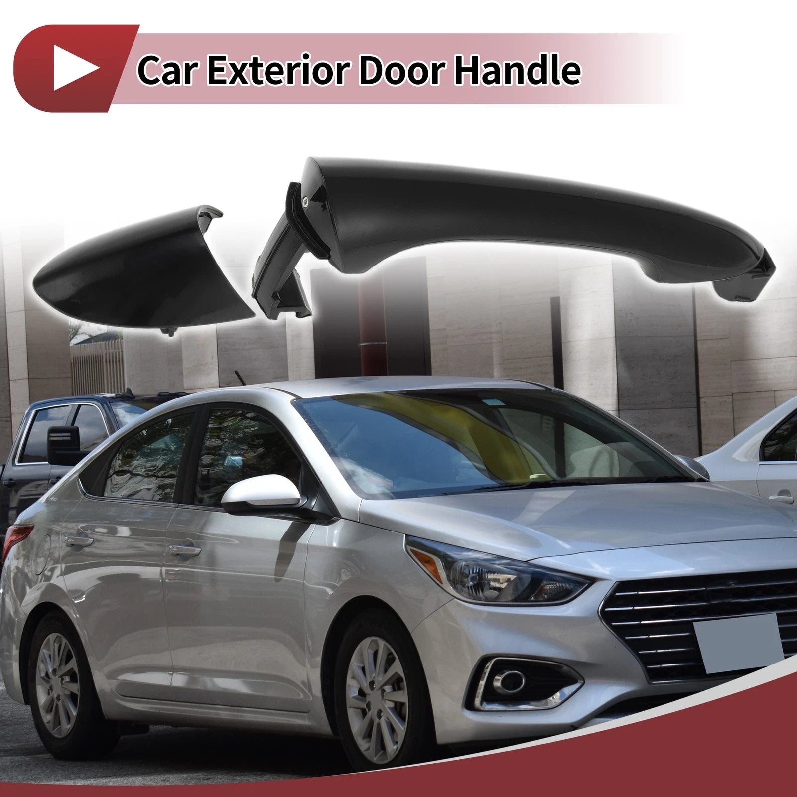 Car Door Handle Grip Replacement for Hyundai Sonata 2011–2014 Rear Left Right
