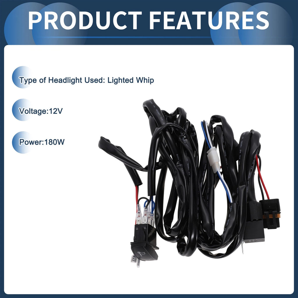 Headlight Wiring Harness Assembly for Polaris General/General 4 (2019–2024)