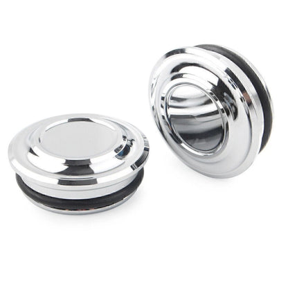 2X Frame Hole Cover for Honda Rebel 500 CMX500 (2020–2021) Silver