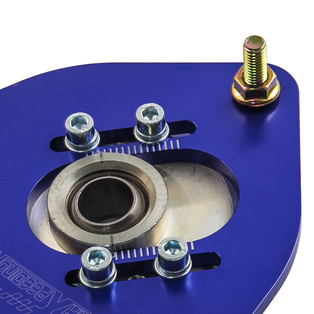 2X Front Coilover Pillow Ball Camber Plate for Subaru Forester (2003–2008)