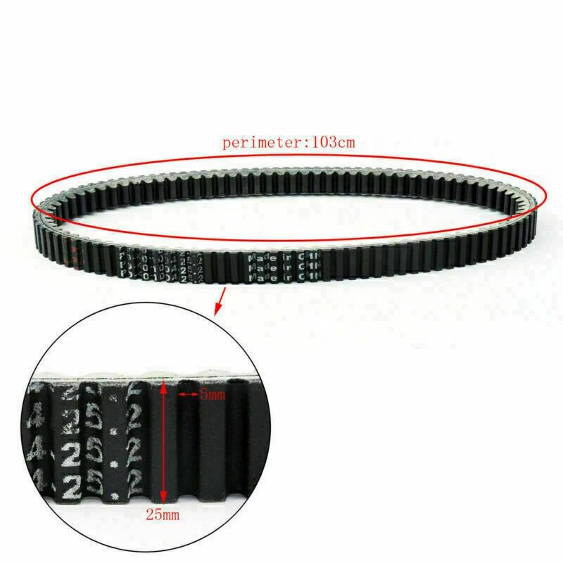 Drive Belt for Kymco Downtown 300/350, Dink, Street, K-XCT GTi (2010–2023) 23100-LEA7-E01
