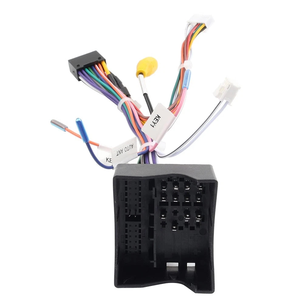 16-Pin Power Cable Adapter for Skoda VW Golf