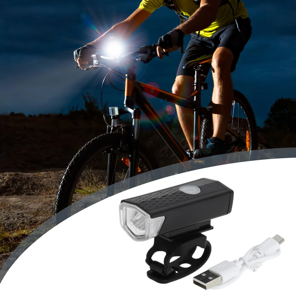 USB Rechargeable Bicycle Headlight 300 Lumens 3 Modes Front Light (2020–2026)