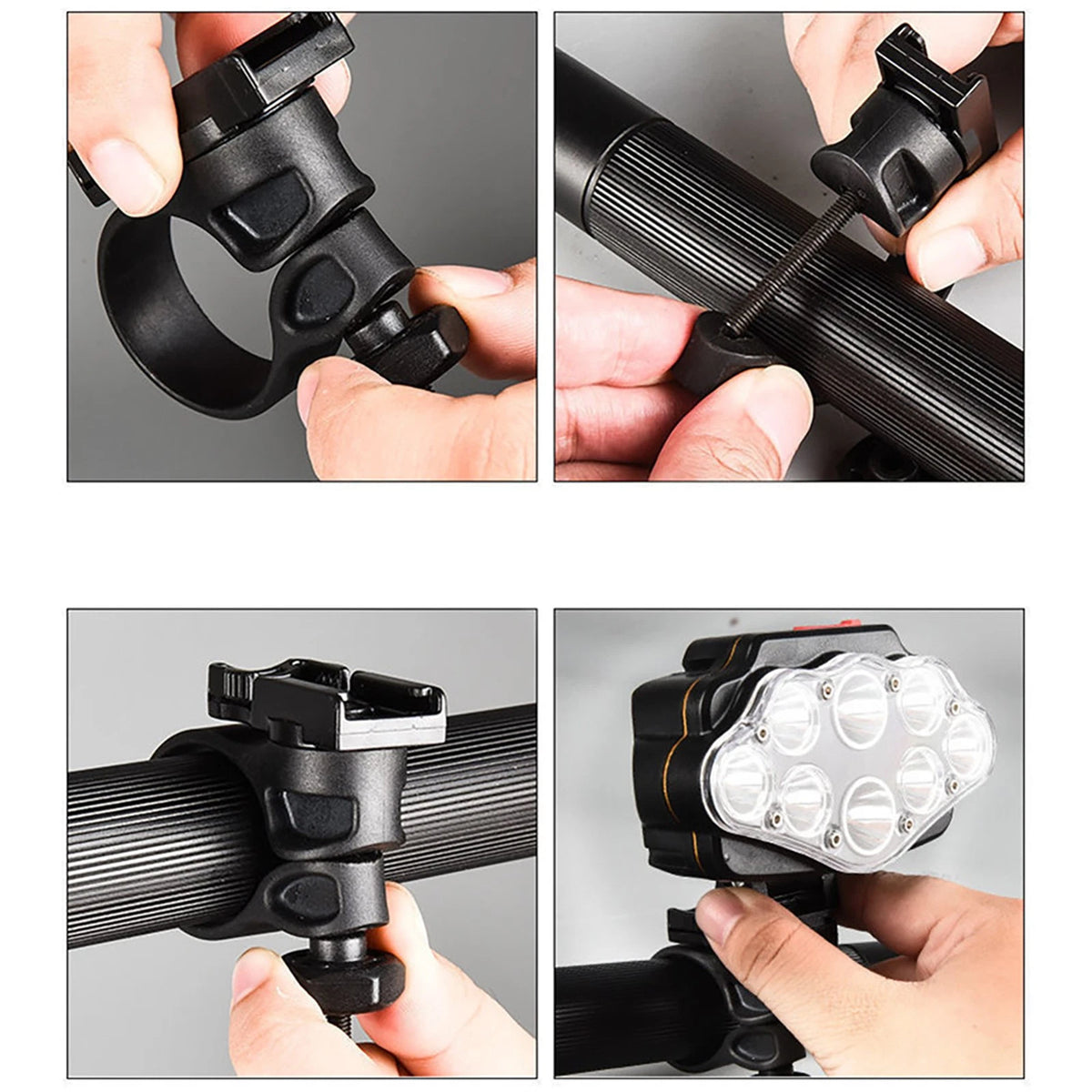 LED Bike Light for Universal Bicycle (USB Rechargeable)