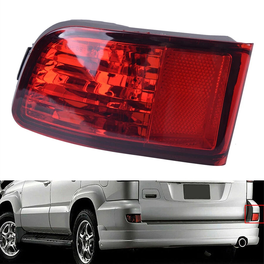 Rear Bumper Reflector Light Lamp For Toyota 4Runner Land Cruiser Prado 120 Right