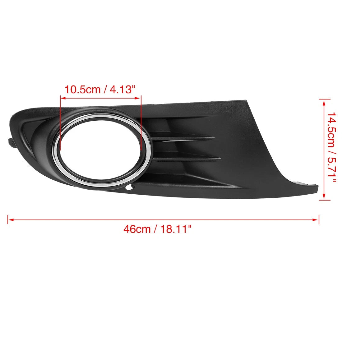 Right Side Fog Light Grille Cover Trim for Volkswagen Golf (2010–2014)