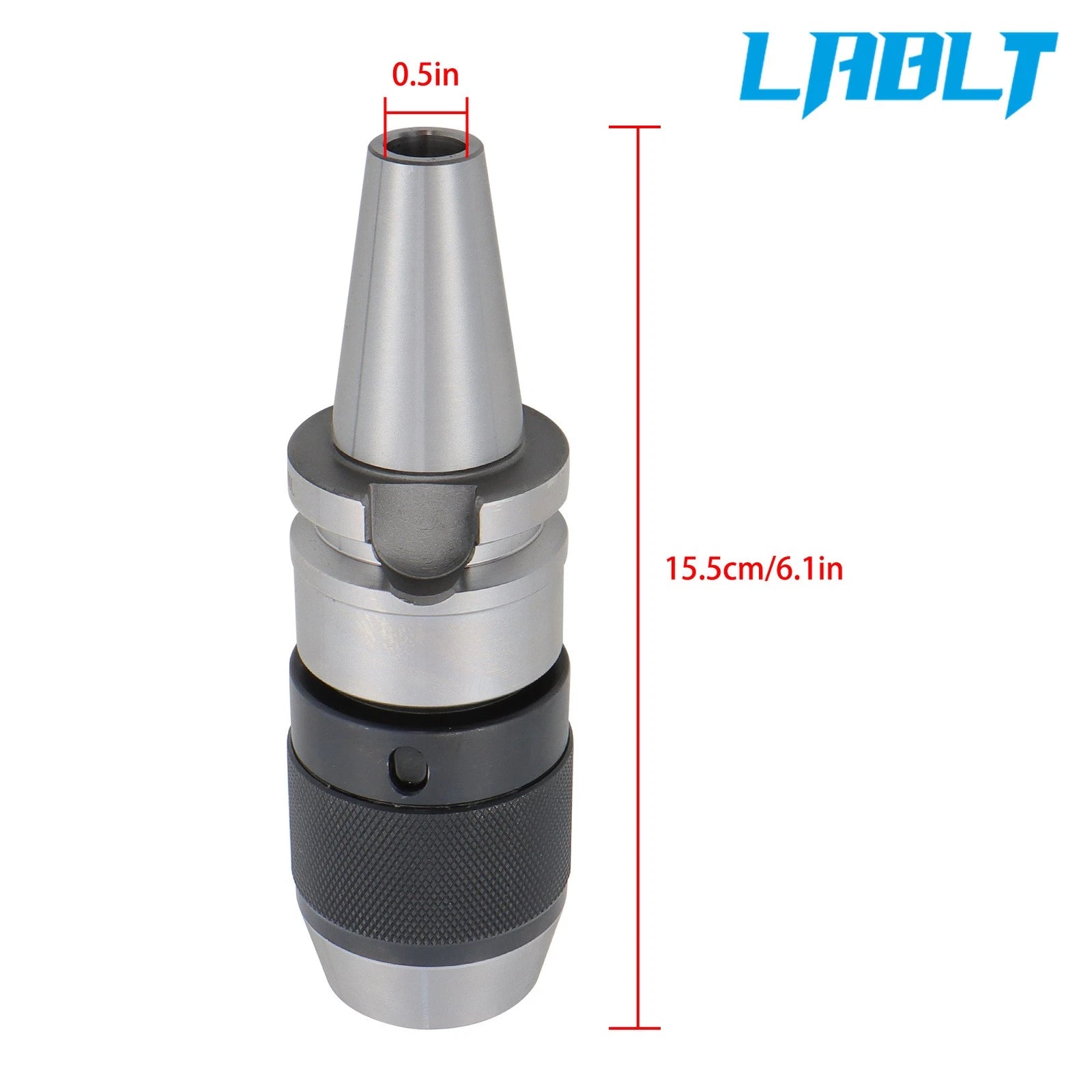 1/2" Keyless Drill Chuck for LABLT (Max Balanced To 6000 RPM)