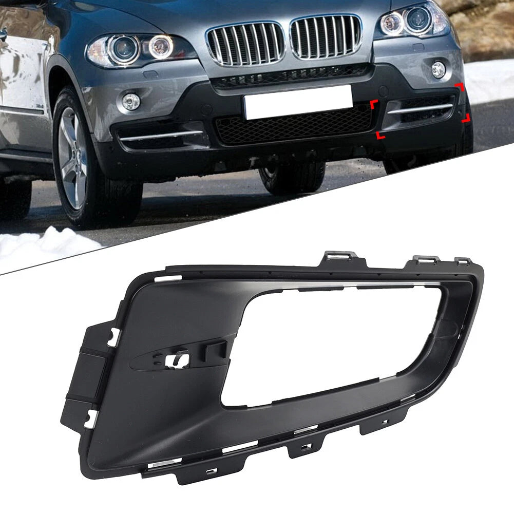 Front Bumper Grille Bezel Fog Light Cover for BMW X5 E70 (2006–2010) Left