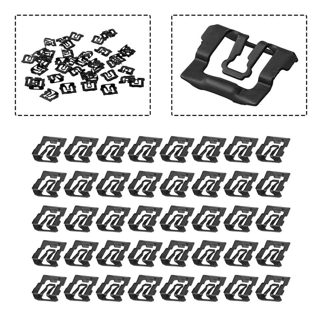 40pcs Trim Molding Clips for Ford (1964–1993)