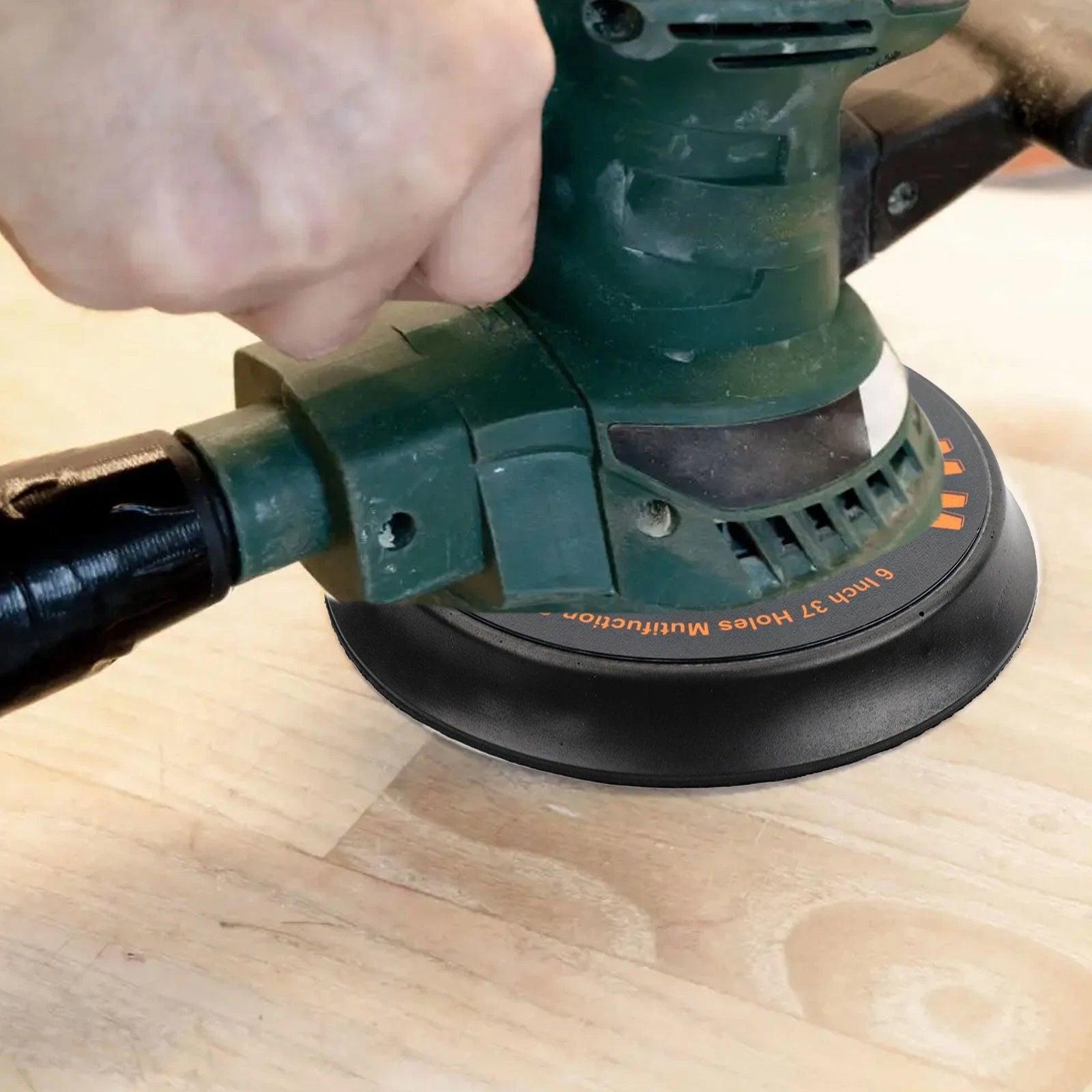 150mm Sander Backing Pad with 37 Holes for Efficient Sanding