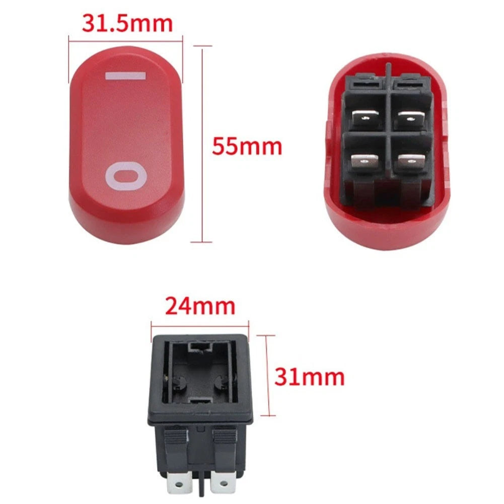4Pcs Electric Switches for Wet Dry Vacuum Cleaners