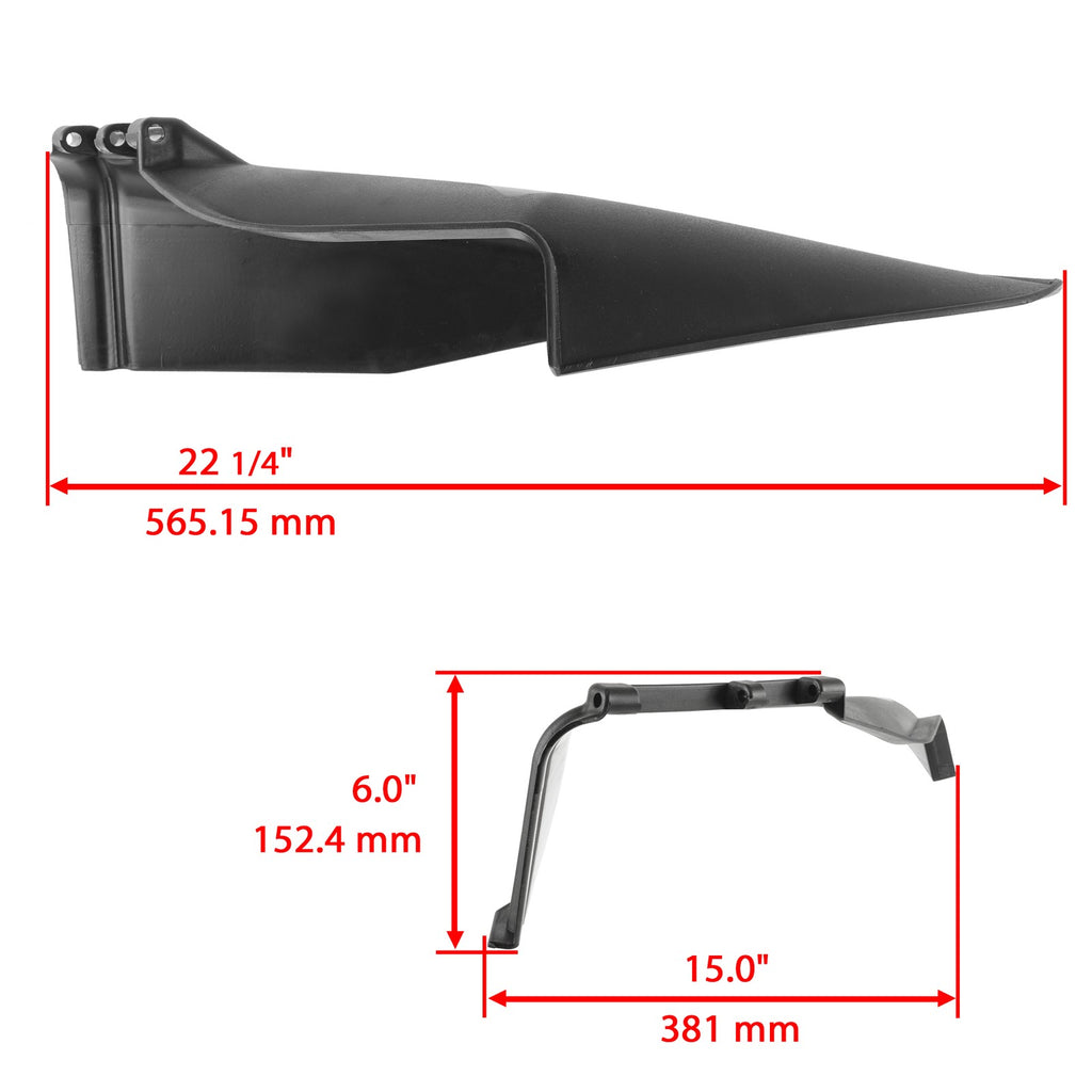 Chute Cover Deck Guard Replacement for John Deere LA100 LA120 LA125 (1996–2017)