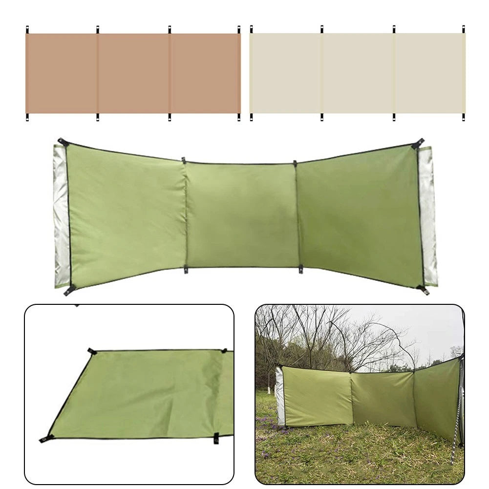 Functional Windscreen for Camping