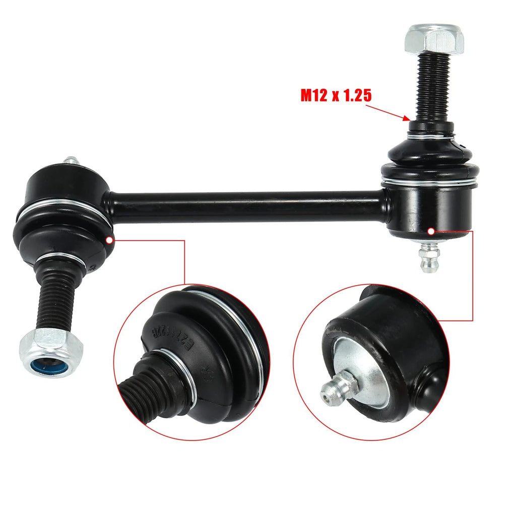 2 Pcs Rear Suspension Sway Bar End Link Replacement for Chevrolet Trailblazer (2002–2009)