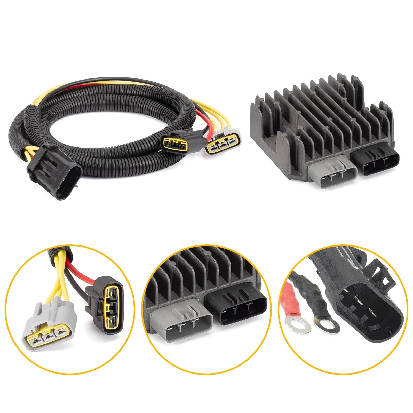 Voltage Regulator Rectifier for Polaris RZR 1000 XP/XP 4 (2014–2017)