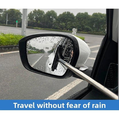Car Windshield Cleaner Brush with Extendable Handle and Rotatable Head