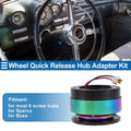 Steering Wheel Quick Release Hub Adapter 12 Hole for Universal Fit