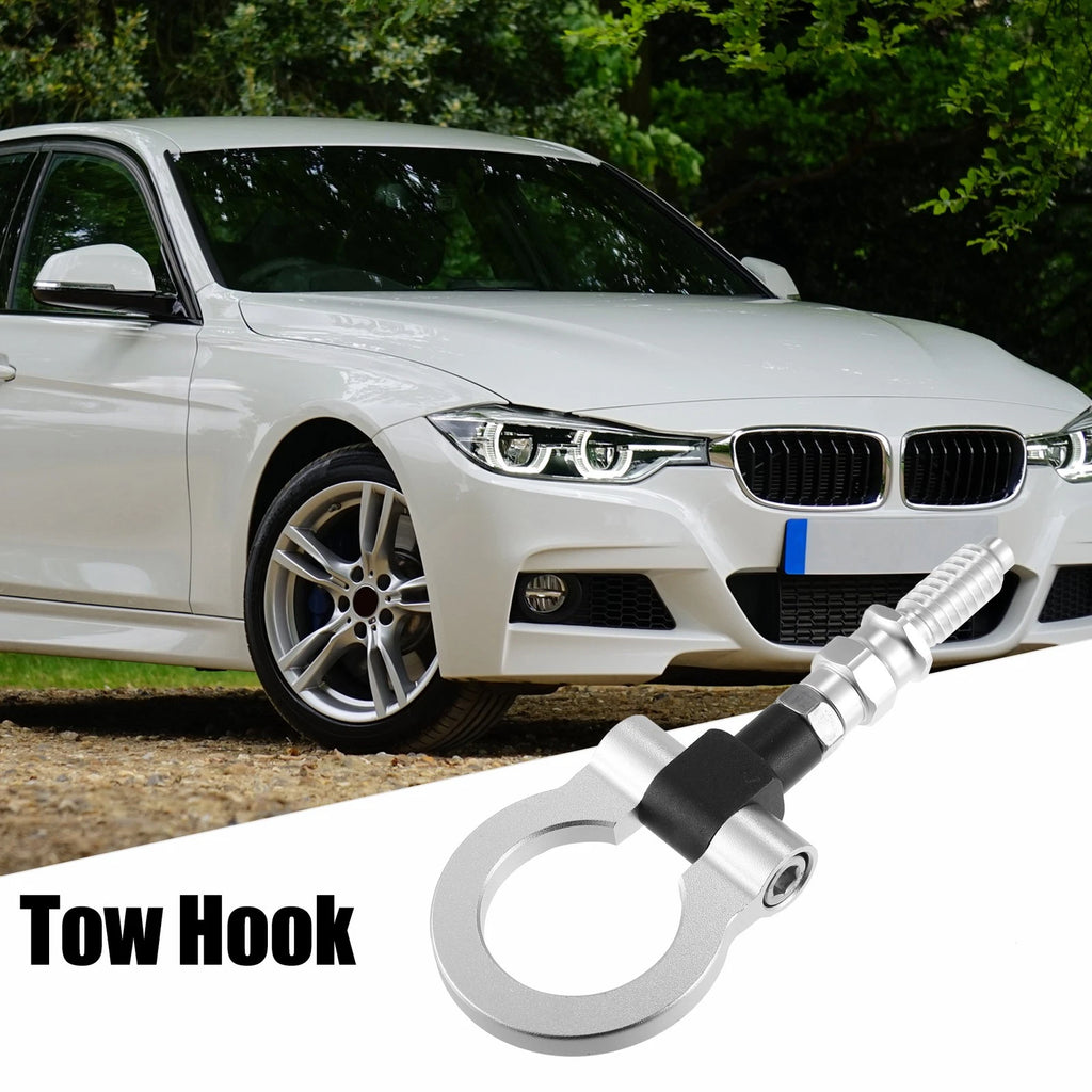 Front Tow Hook Towing Bar for BMW 325i 335i Screw-on (2006–2013)