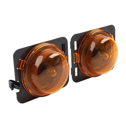 2X Side Marker Turn Signal Light Fender Lamp for Jeep Wrangler JK (2007–2018)