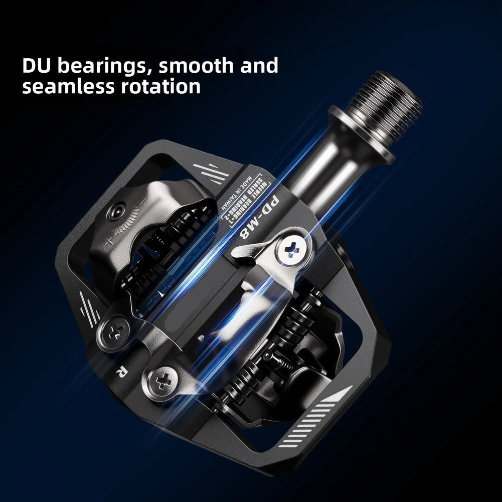 Double Sided Alloy MTB Pedals with Sealed Bearings for Mountain Bikes