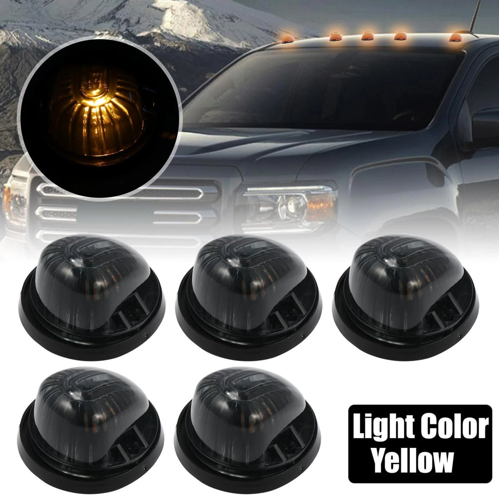 Qty 5 Cab Marker Light Replacement for GMC C1500 (1979–1984 1986)