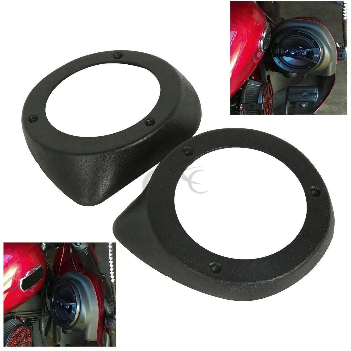 6.5" Speaker Boxes Pod for Harley Touring (1997–2024)