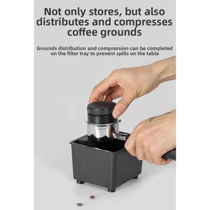 Compact Knock Box for MINI (2010–2023) - Silicone Pad Coffee Grounds Container