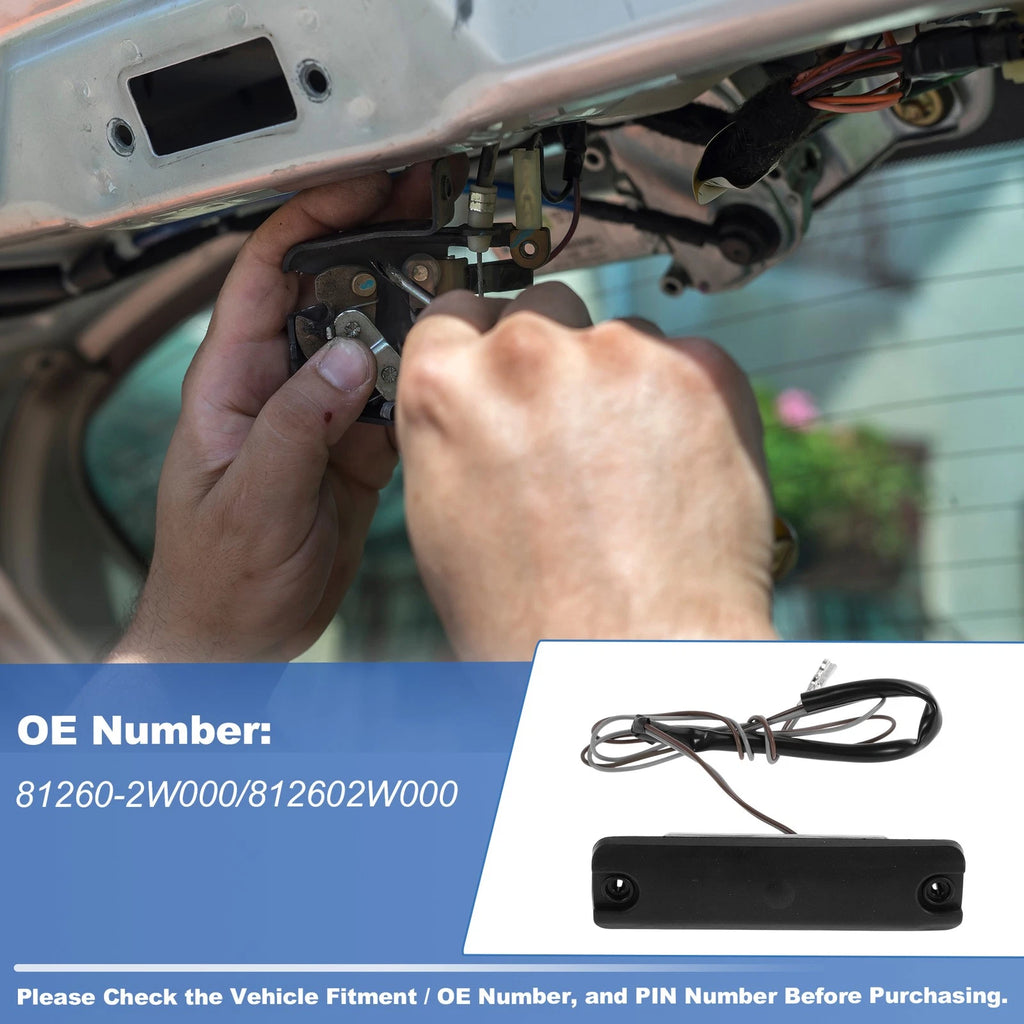 Tailgate Trunk Release Switch Replacement for Hyundai Santa Fe (2013–2019)
