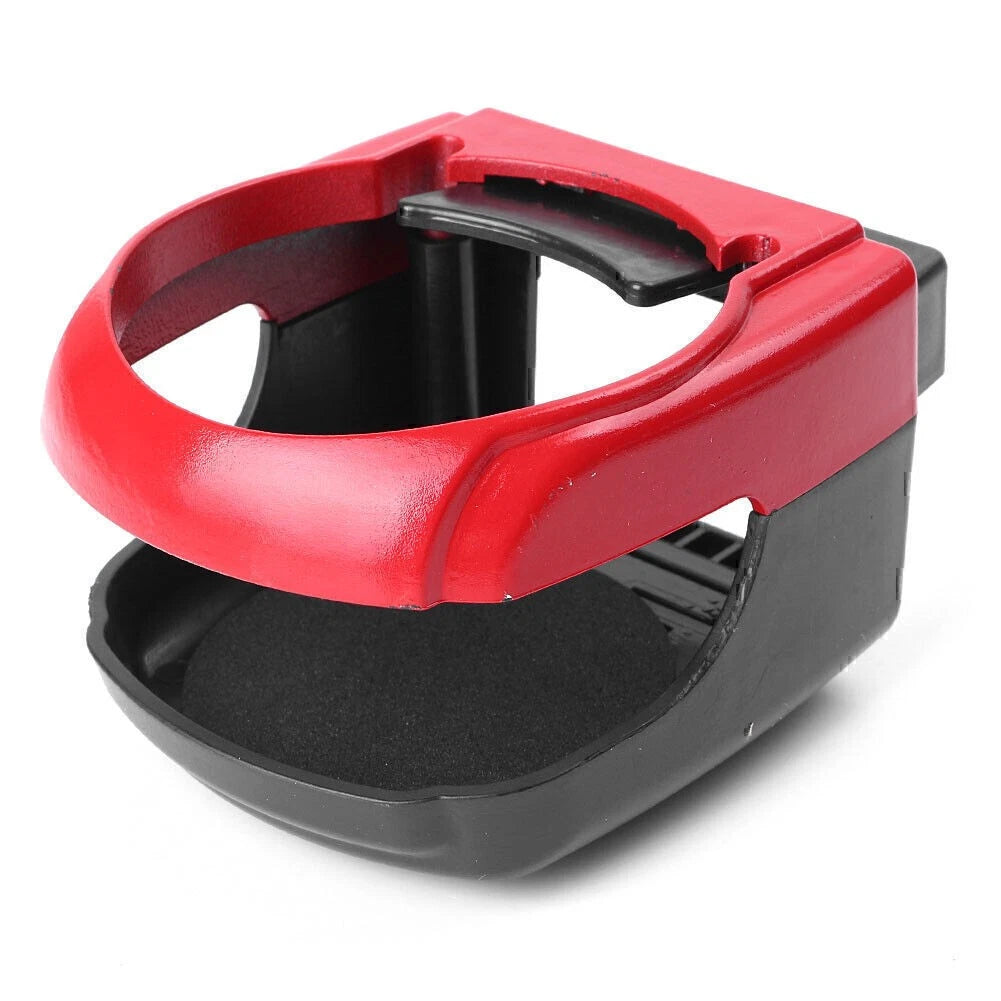 RED Air Vent Outlet Mount Beverage Water Cups Bottle Drink Holder Clip cl