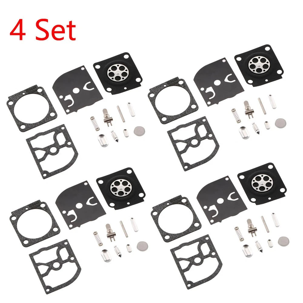 Set of 4 Carburetor Gasket Repair Kit for STIHL HS45 FS55 FS38 BG45 ZAMA RB-100