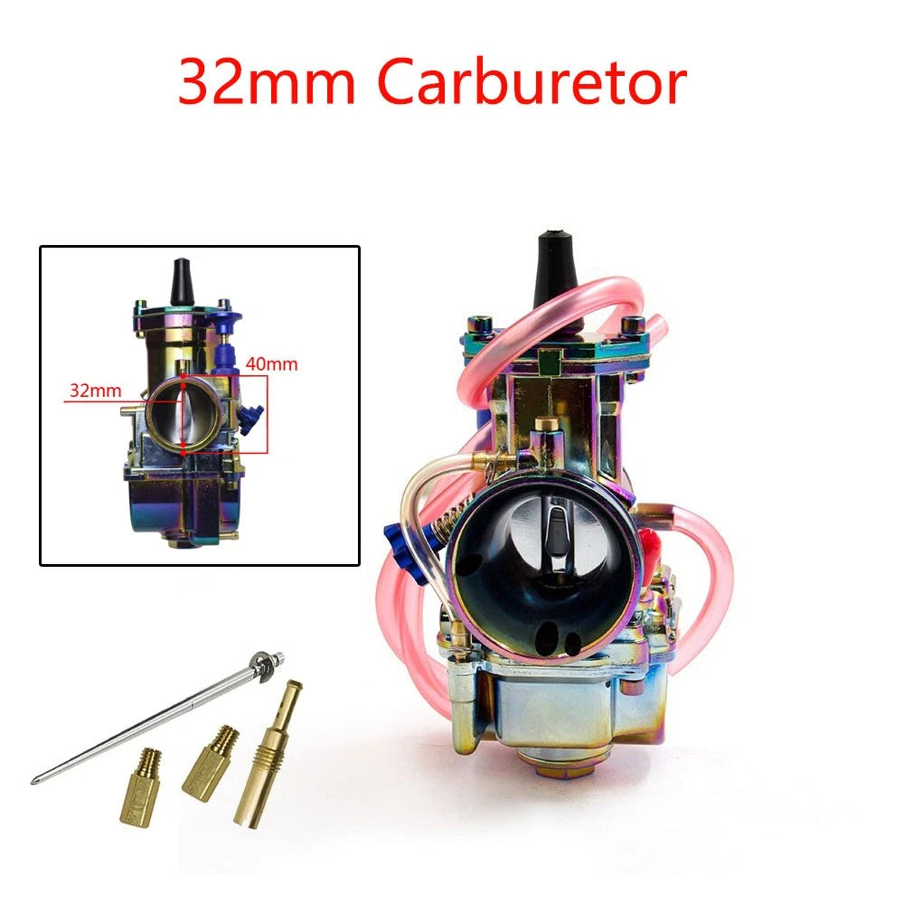 32mm Carburetor for PWK32 Dirt Bike ATV Racing Motorcycle (200cc–250cc)