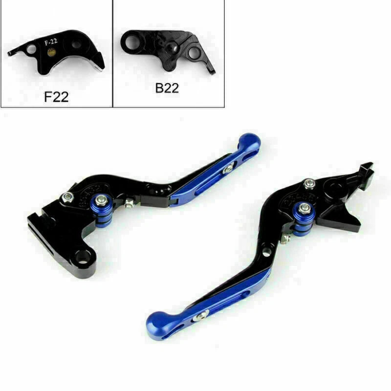 Adjustable Brake Clutch Levers for BMW S1000 RR (2010–2014) Blue T9