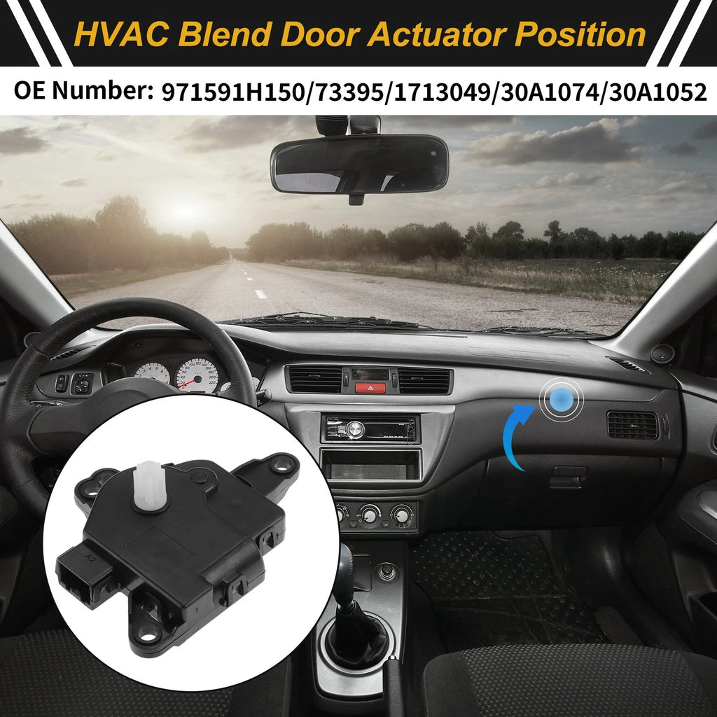 HVAC Heater Blend Door Actuator Replacement for Hyundai Elantra (2017–2020)