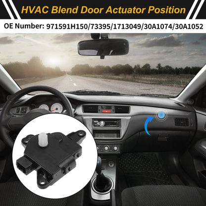 HVAC Heater Blend Door Actuator Replacement for Hyundai Elantra (2017–2020)