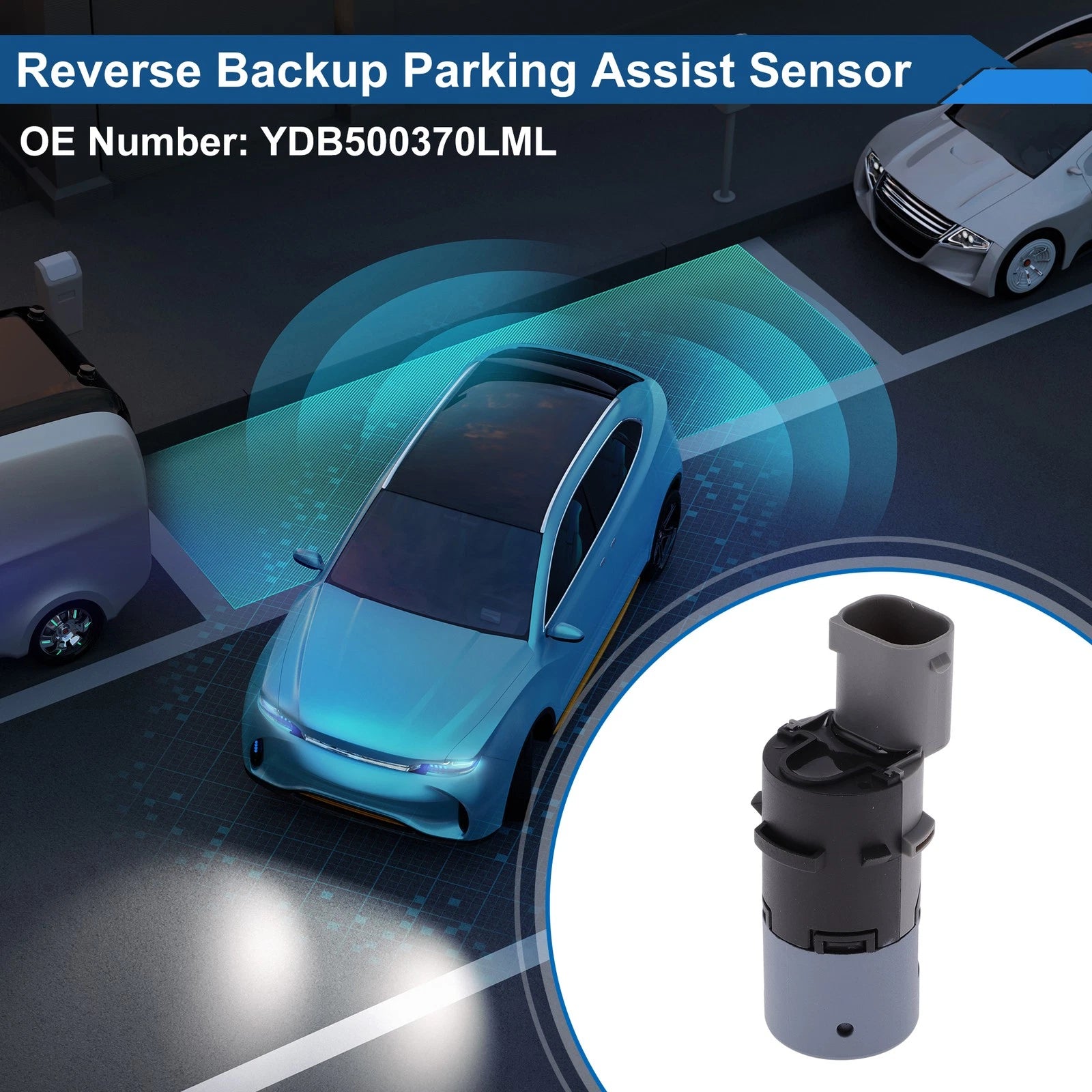 Reverse Backup Parking Sensor for Land Rover Range Rover L322 (2002–2012) Gray