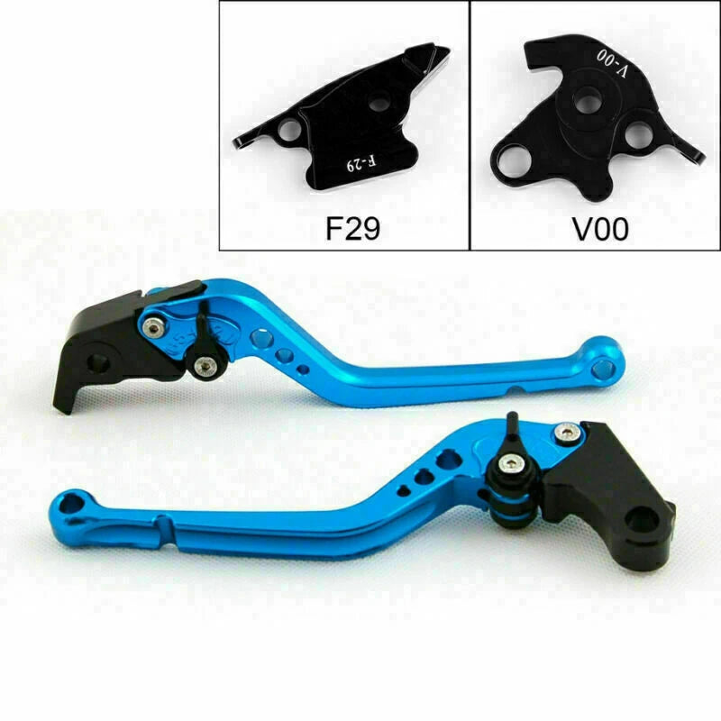 Long Brake Clutch Levers for Honda ST 1300 (2008–2012) T9 Blue